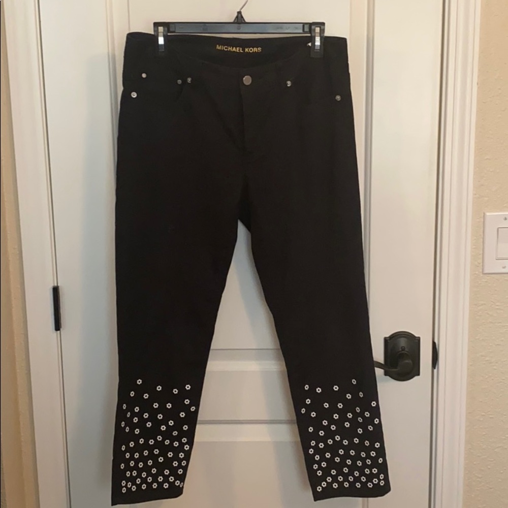 Michael Kors Izzy Cropped Skinny.